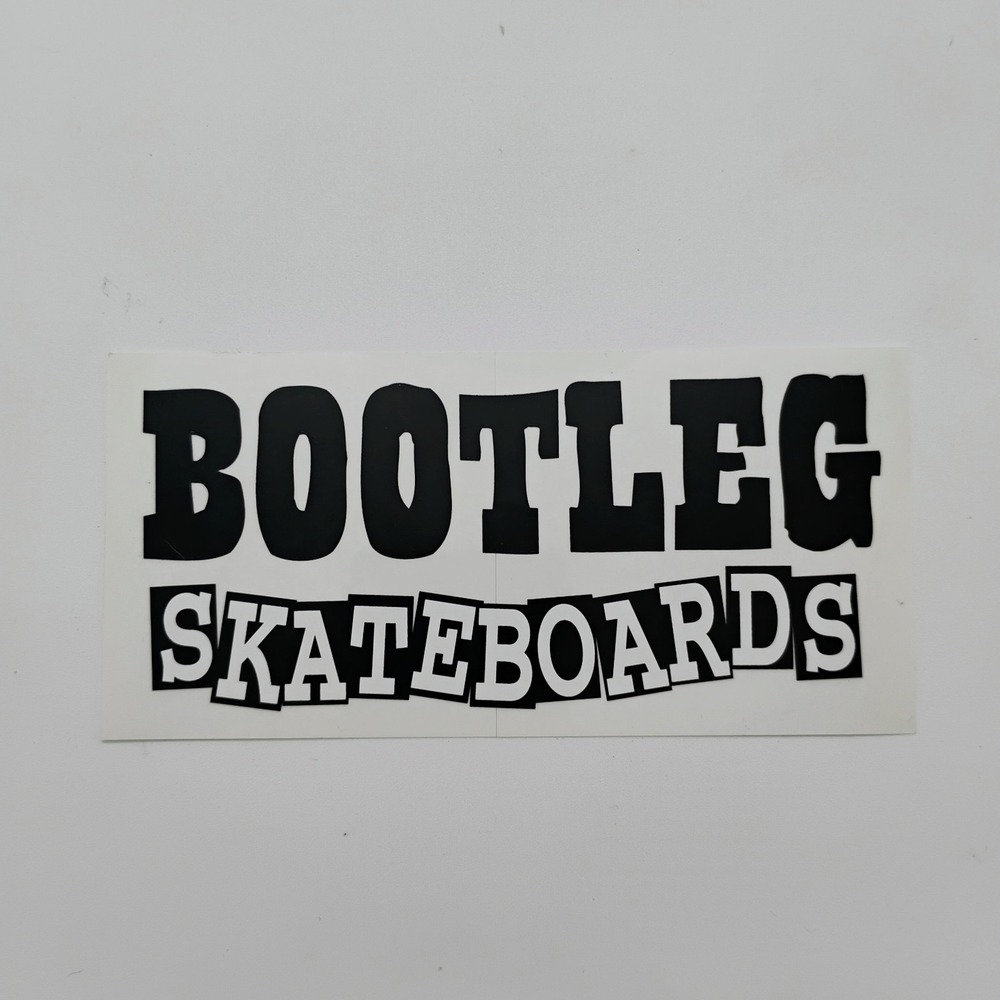 Bootleg Skateboards Sticker Vintage 1990's BTLG Powell Peralta Santa Cruz Skate